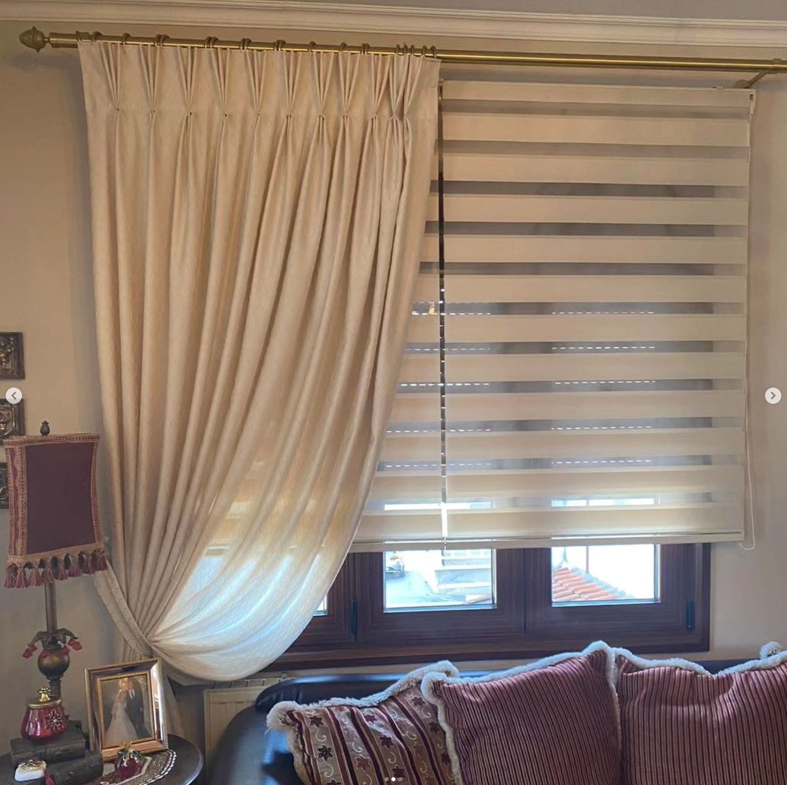 Ρολοκουρτίνες σε οικία στην Κερασιά Έδεσσας